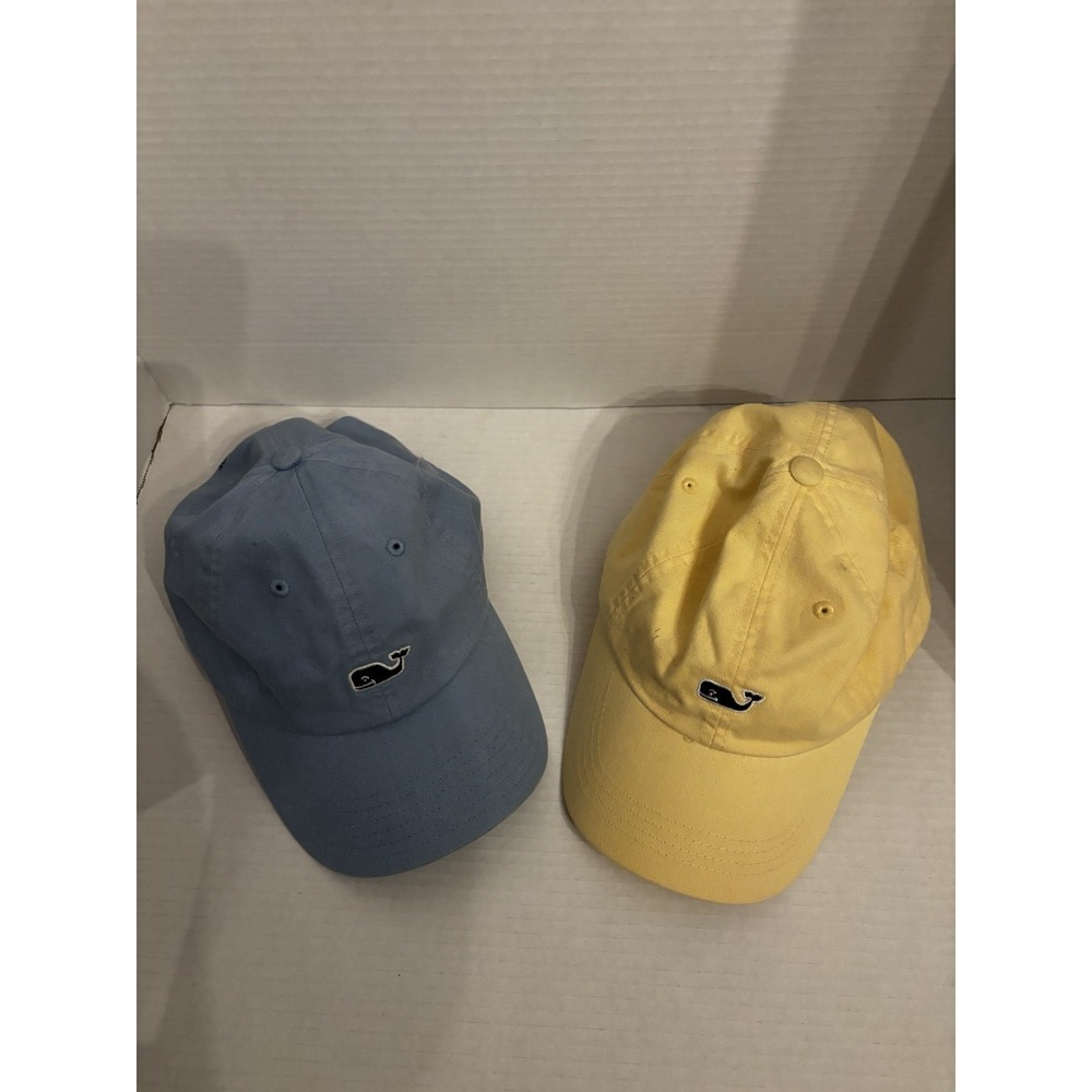 Vineyard Vines Hat Cap Lot of 2 Adjustable Strap